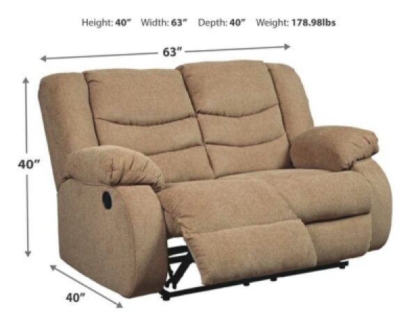 Tulen Reclining Loveseat - Image 7