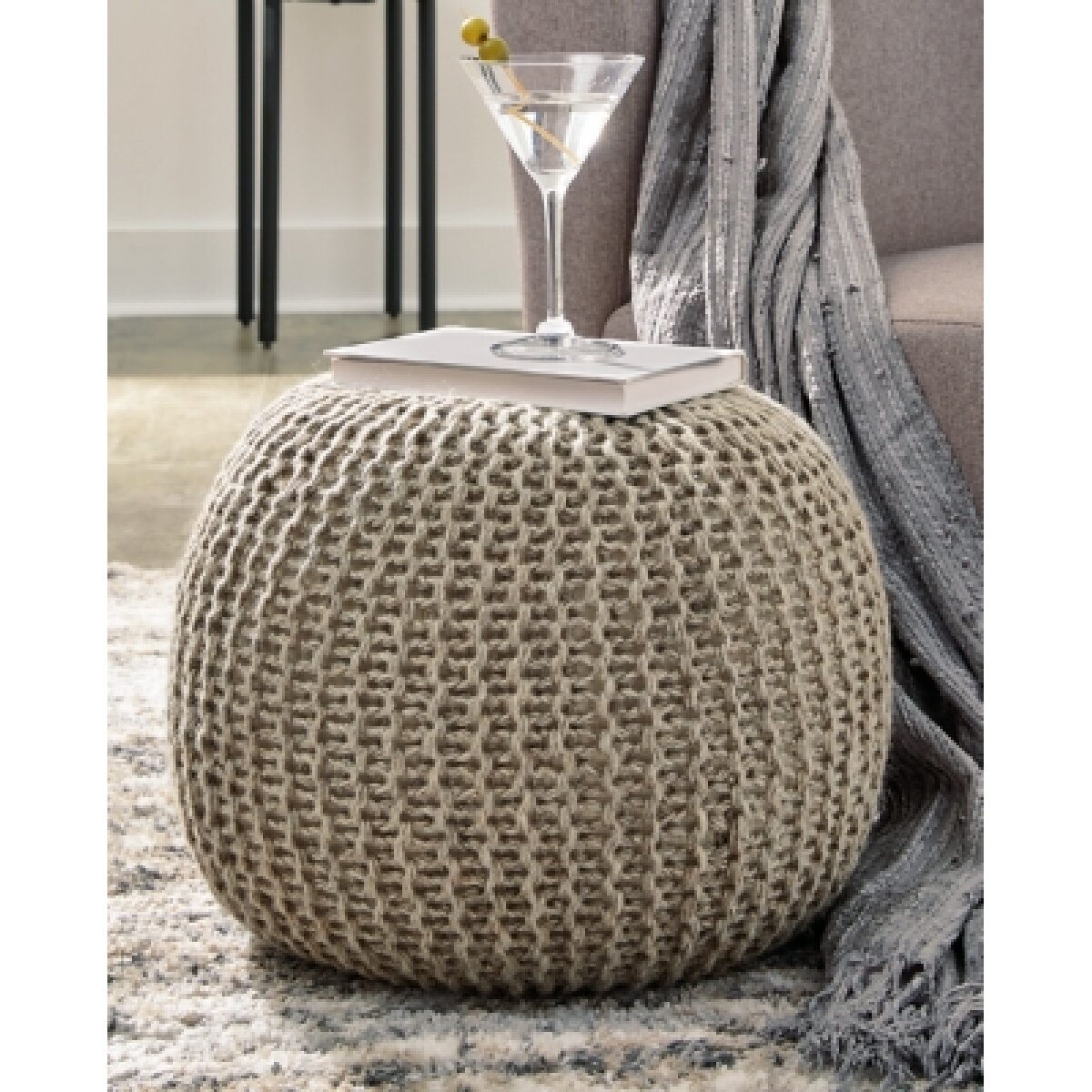 Latricia Pouf Ottomans & Poufs Ashley Furniture 12