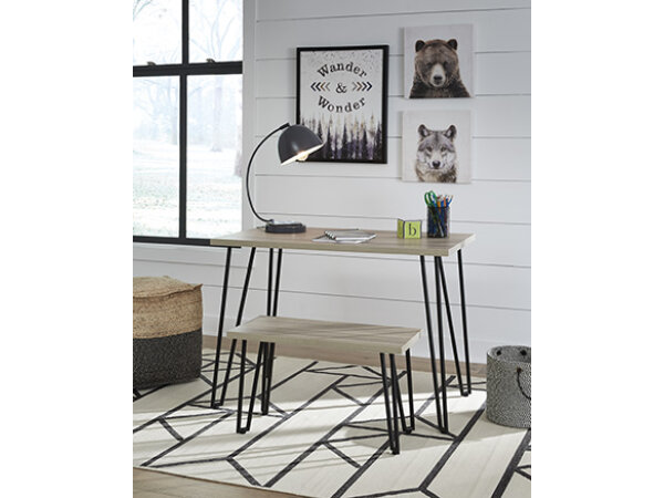 Blariden Desk with Bench Desks Ashley Furniture