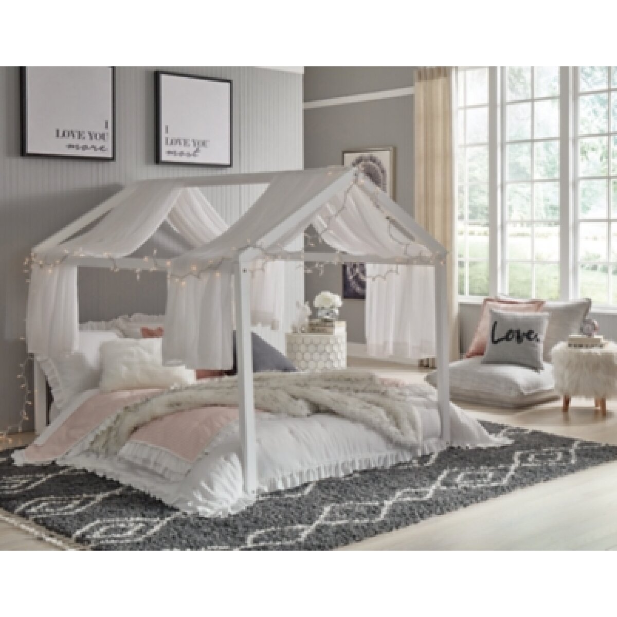 Flannibrook Full House Bed Frame Beds Ashley Furniture 18