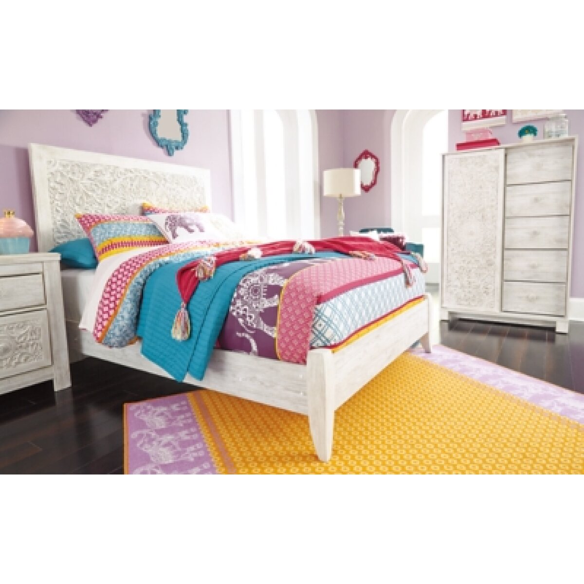 Paxberry Full Panel Headboard Beds Ashley Furniture 17