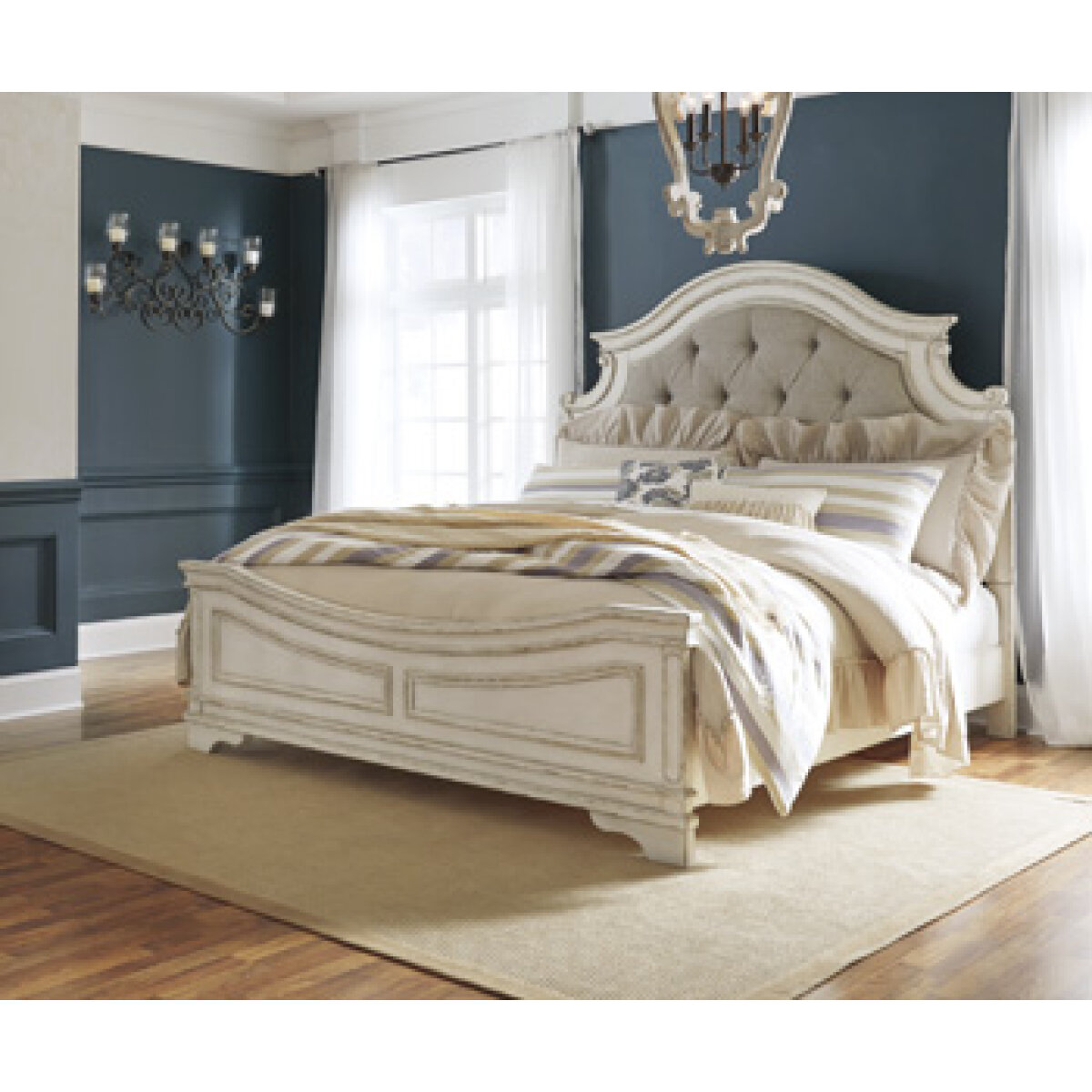 Realyn King Panel Rails Beds Ashley Furniture 7