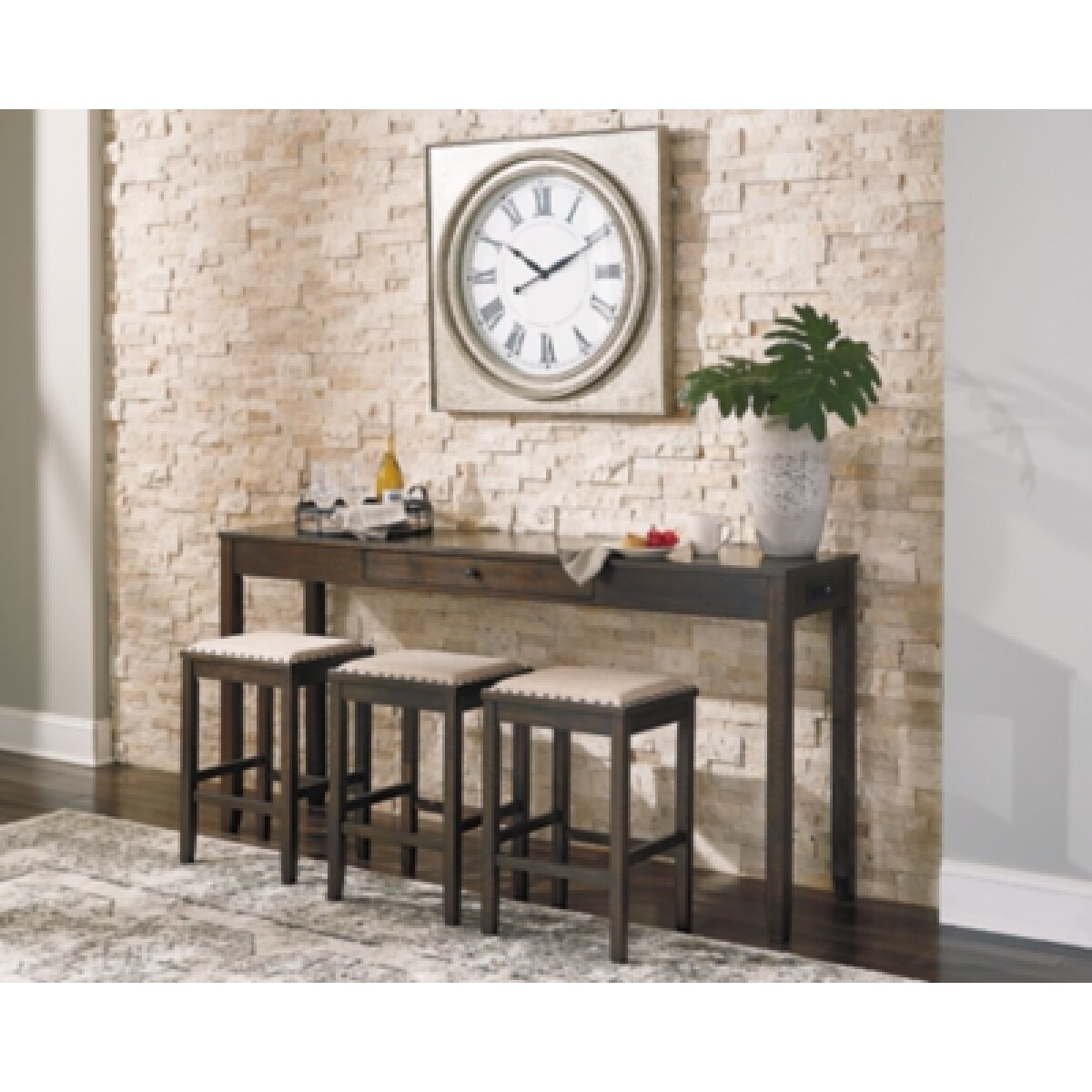 Rokane Counter Height Dining Table and Bar Stools (Set of 4) Dining Tables Ashley Furniture 23
