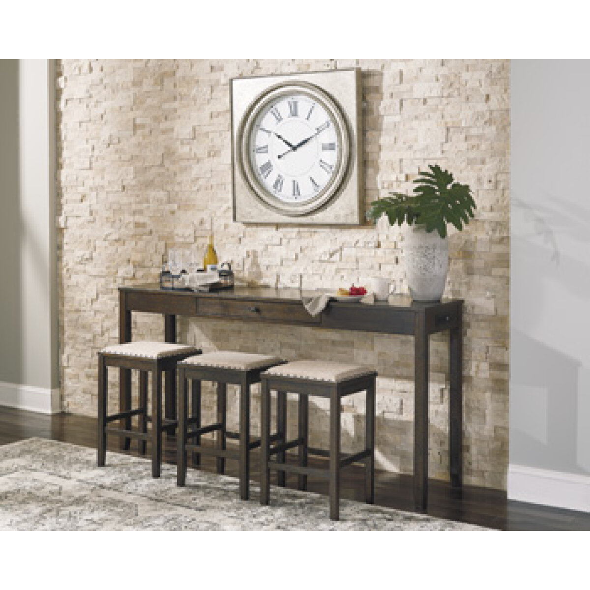 Rokane Counter Height Dining Table and Bar Stools (Set of 4) Dining Tables Ashley Furniture 18