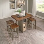 Lettner Counter Height Dining Table and Bar Stools (Set of 5) - Image 7
