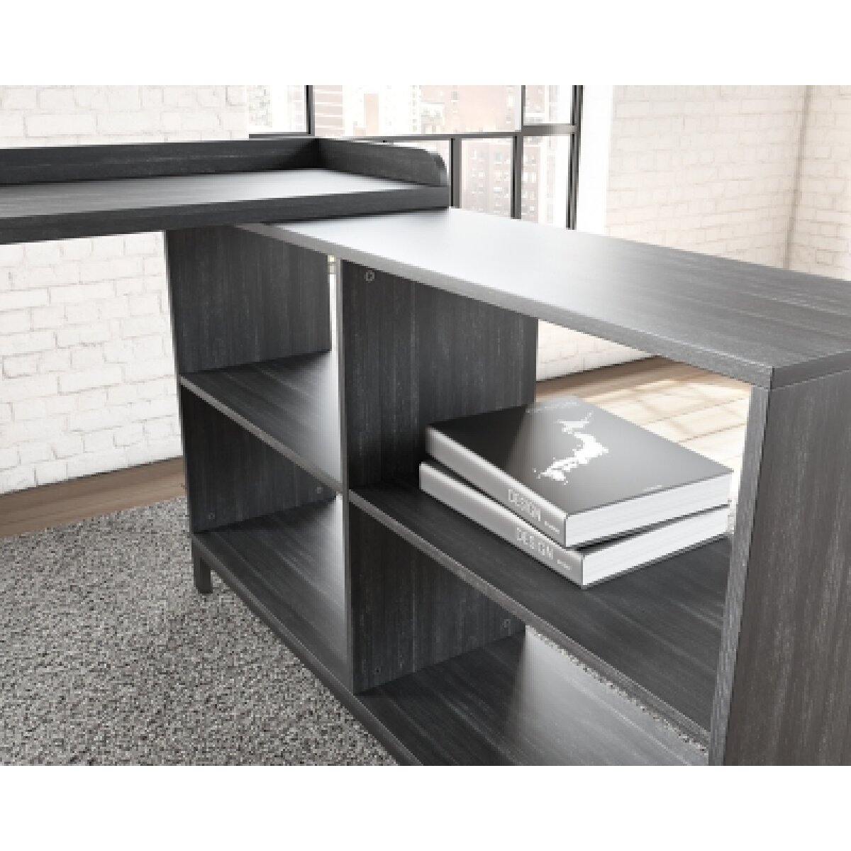 Yarlow Home Office L-Desk Desks Ashley Furniture 24