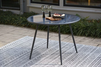 P372-615_BIG Palm Bliss Outdoor Dining Table - Image 1