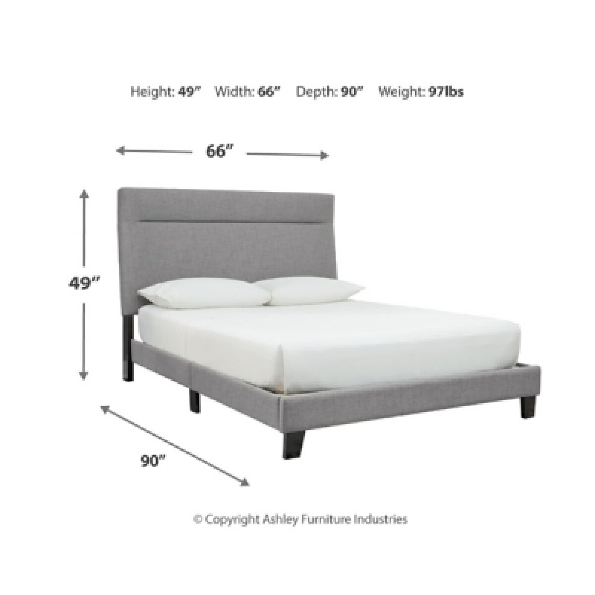 Adelloni Queen Upholstered Bed Beds Ashley Furniture 21