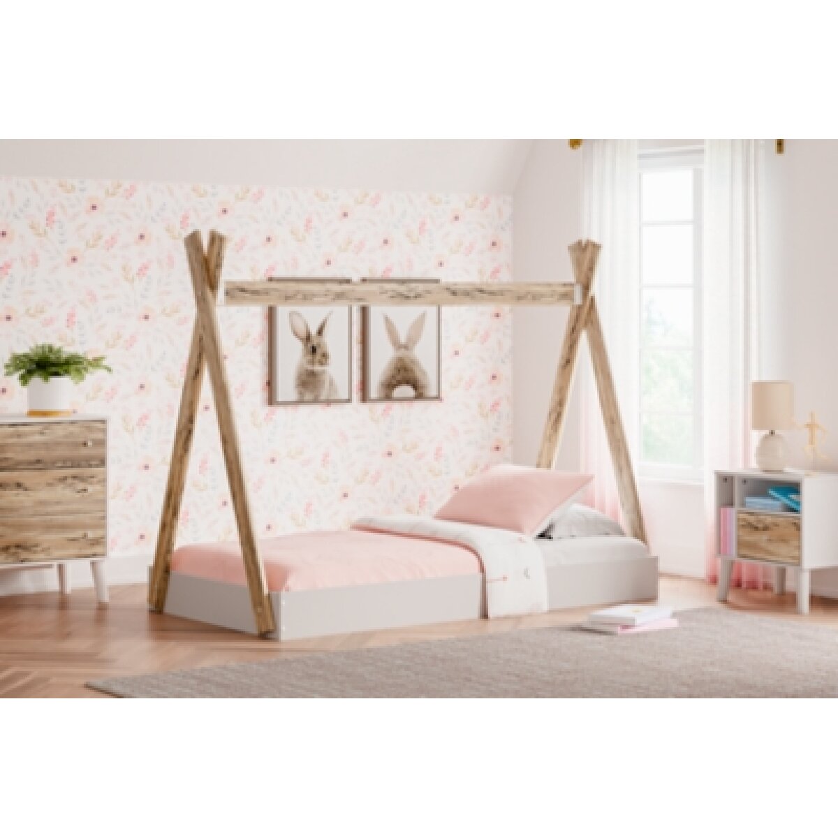 Piperton Twin Tent Complete Bed in Box Beds Ashley Furniture 18