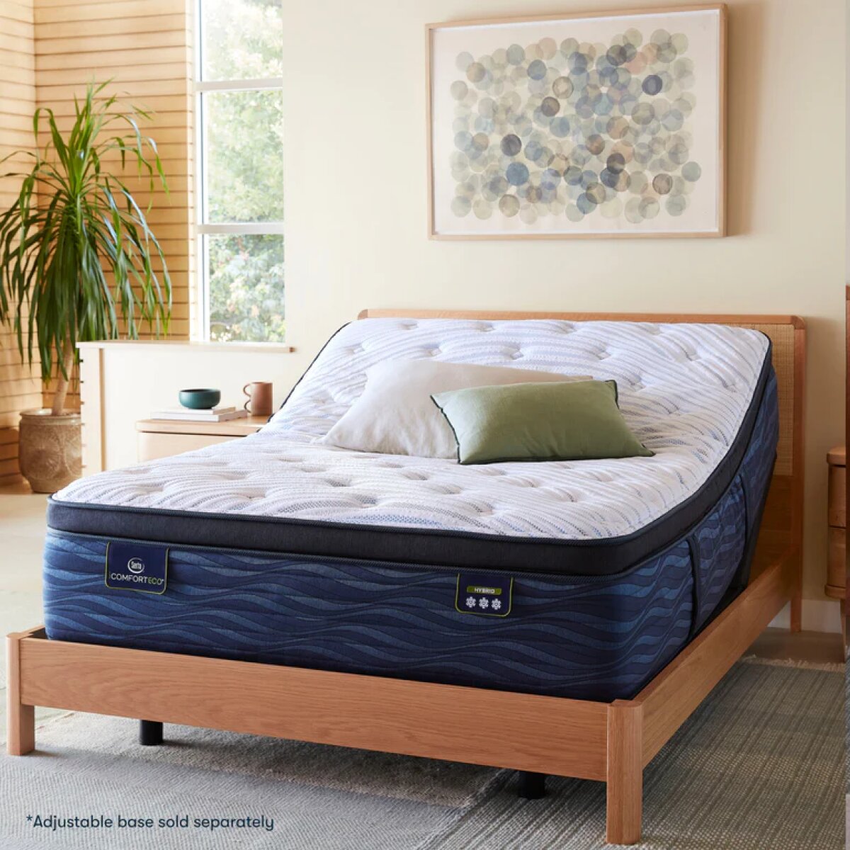 iComfortECO Quilted Hybrid Medium California King All Positions 13