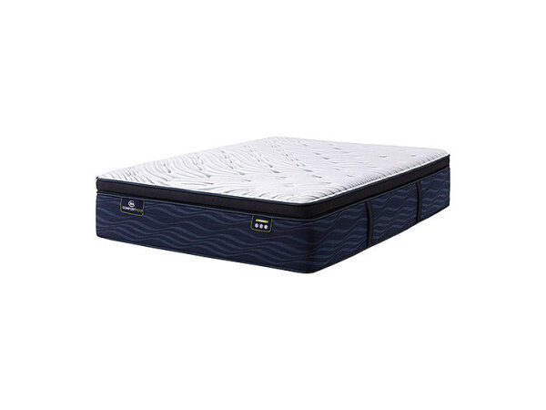Serta iComfortECO Q35LTX Plush Pillow-Top Quilted Hybrid California King Serta