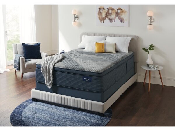 Fallbrook Hybrid Firm Euro Pillow Top Mattress by Mattress 1st California King Mattress 1st 8