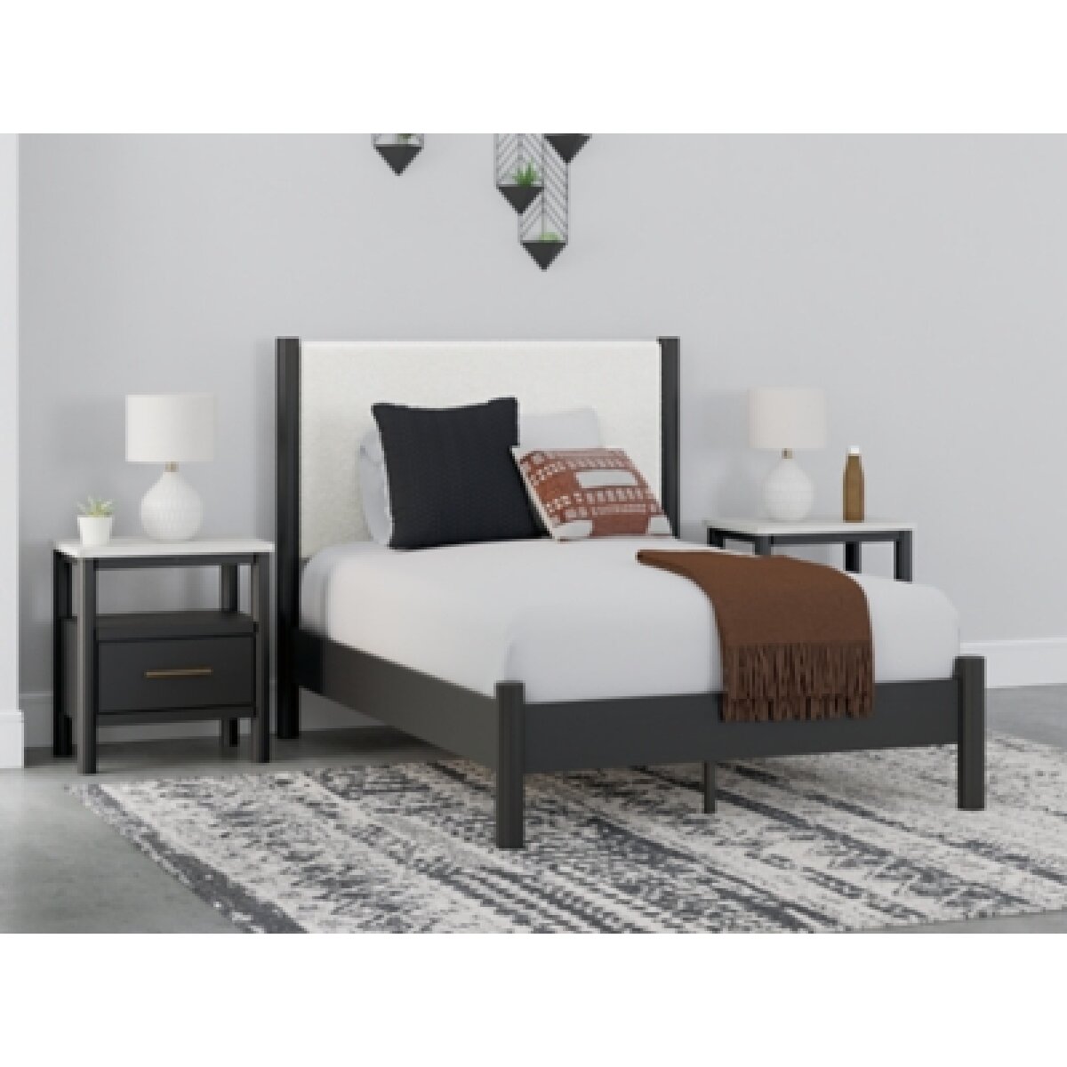 Cadmori Full Upholstered Panel Bed Beds Ashley Furniture 19