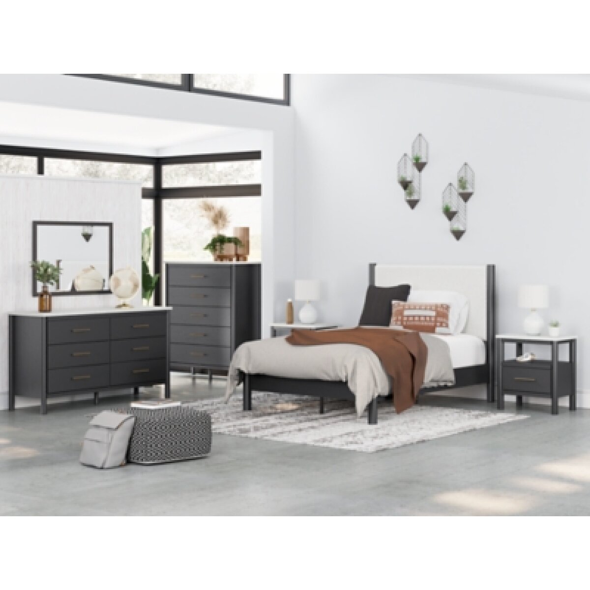 Cadmori Full Upholstered Panel Bed Beds Ashley Furniture 27