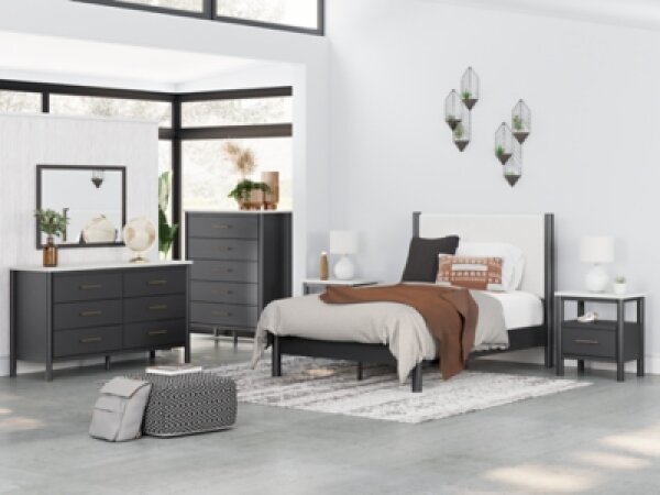 Cadmori Full Upholstered Panel Bed Beds Ashley Furniture 38