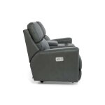 Apollo Power Reclining Loveseat w/ Headrest & Console - U49757 - Image 7