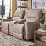 Apollo Power Reclining Loveseat w/ Headrest & Console - U49757 - Image 3