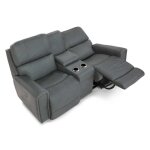 Apollo Power Reclining Loveseat w/ Headrest & Console - U49757 - Image 11