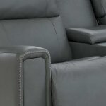 Apollo Power Reclining Loveseat w/ Headrest & Console - U49757 - Image 13